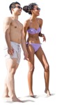 Couple standing people png (4205) - miniature