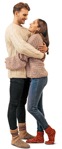 Couple standing  (5882) - miniature
