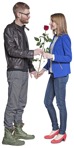 Couple standing png people (3086) - miniature