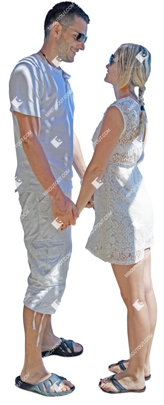 Couple standing photoshop people (3129)