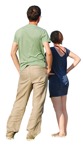 Couple standing people png (2089) - miniature