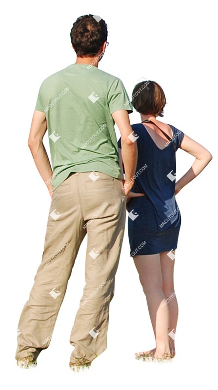 Couple standing people png (2235)