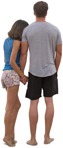 Couple standing human png (3882) - miniature