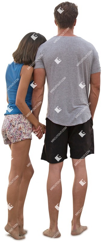 Couple standing human png (3882)