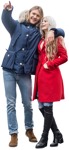 Couple standing people png (4024) - miniature