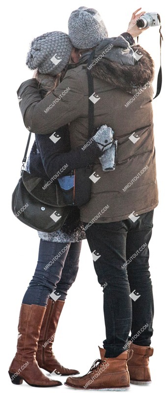 Couple standing photoshop people (2538)