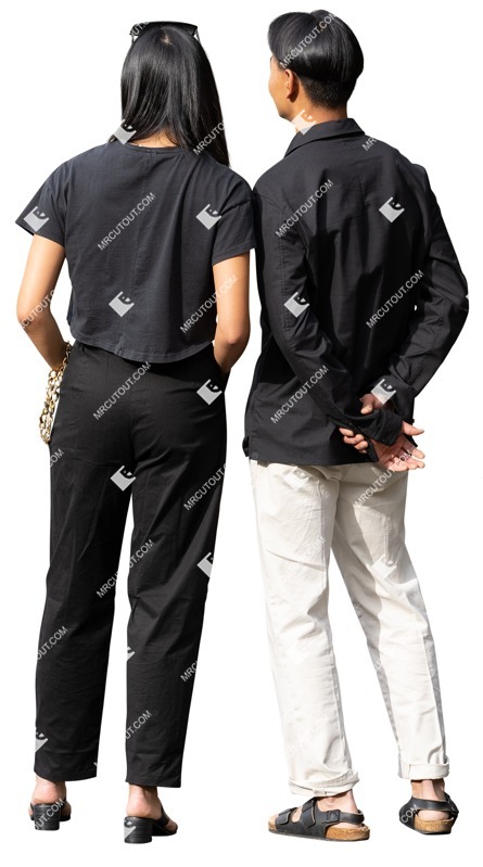 Couple standing photoshop people (19972)