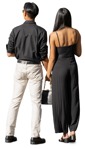 Couple standing people png (17042) - miniature