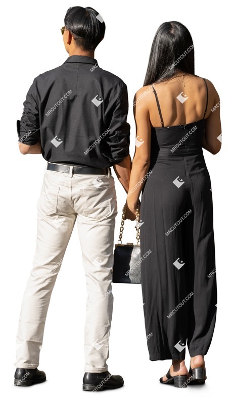 Couple standing people png (17042)