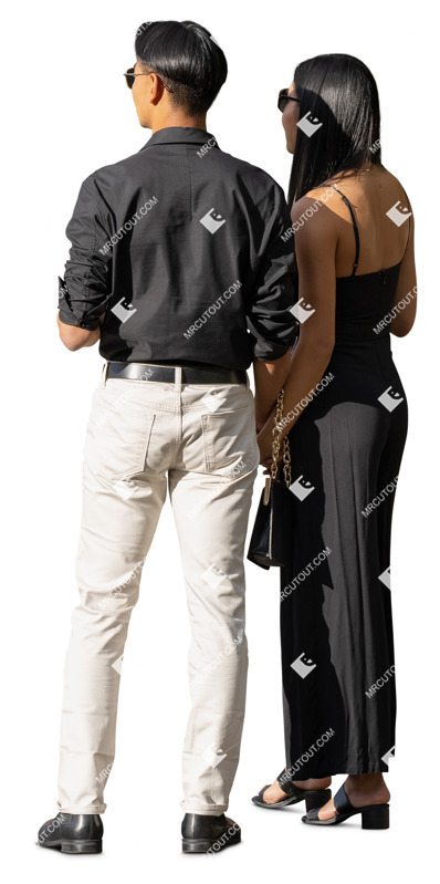 Couple standing people png (20126)