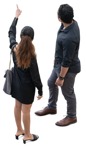 Couple standing people png (16698) - miniature