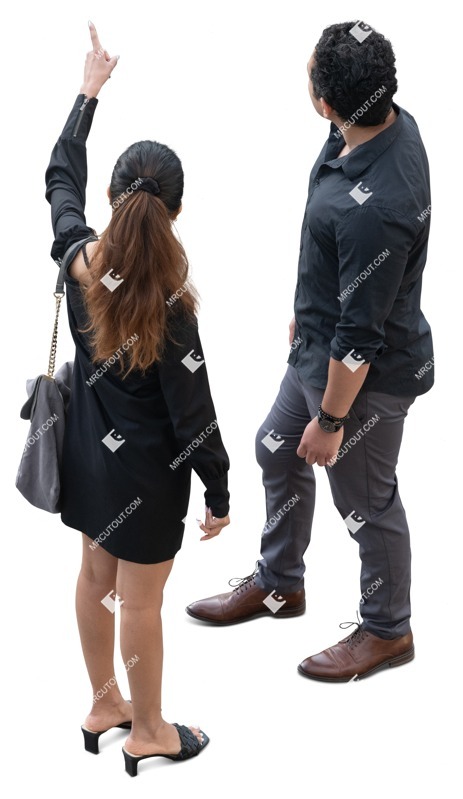Couple standing people png (16698)