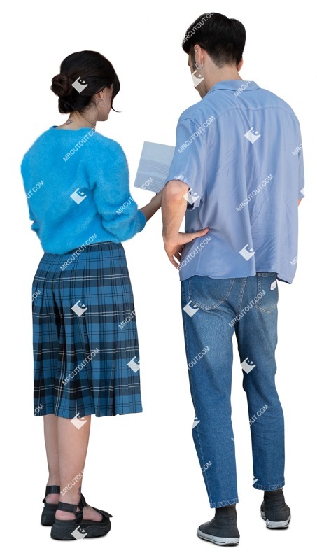 Couple standing people png (16849)