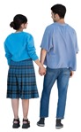 Couple standing people png (17896) - miniature