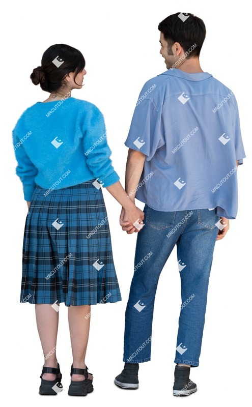 Couple standing people png (17896)