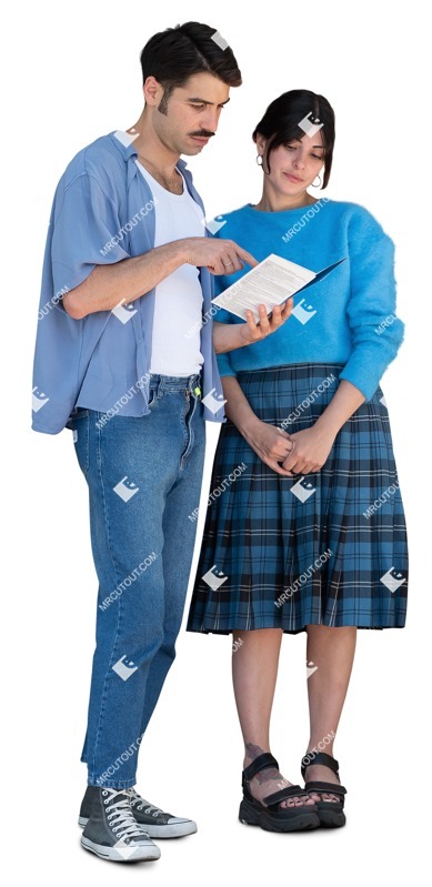 Couple standing people png (17458)