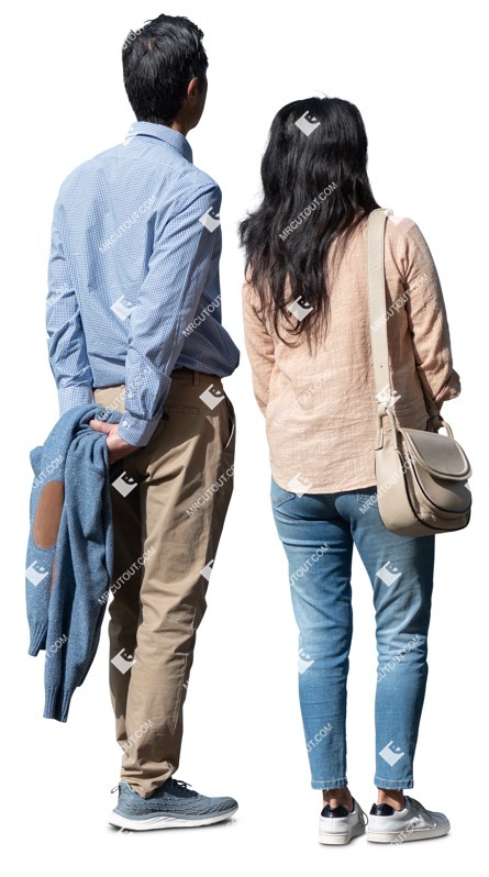 Couple standing people png (18842)