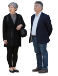 Couple standing people png (19853) - miniature