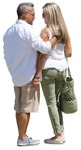 Couple standing people png (15447) - miniature