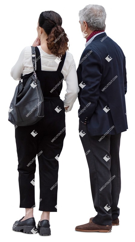 Couple standing human png (19298)