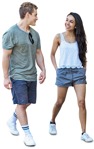 Couple walking person png (3569) - miniature
