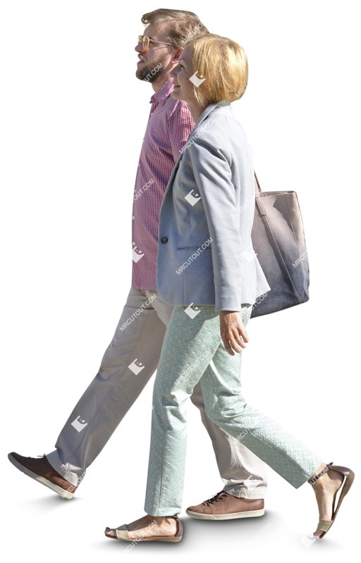 Couple walking png people (3987)
