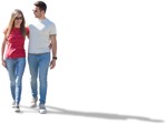 Couple walking person png (4368) - miniature