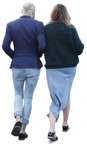 Couple walking  (2025) - miniature