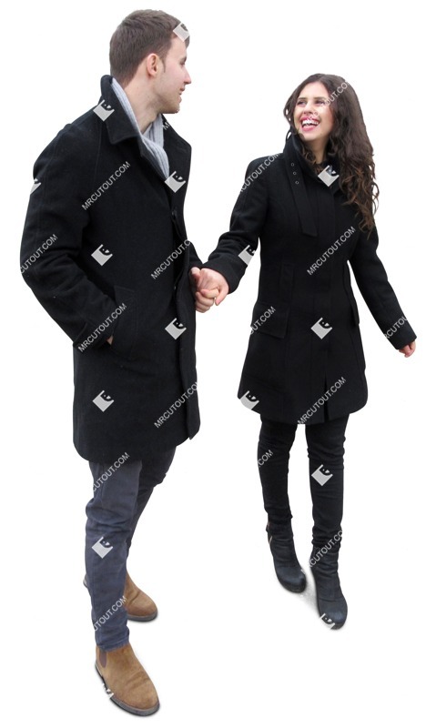 Couple walking person png (1910)