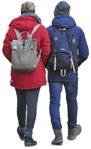 Couple walking people png (3215) - miniature