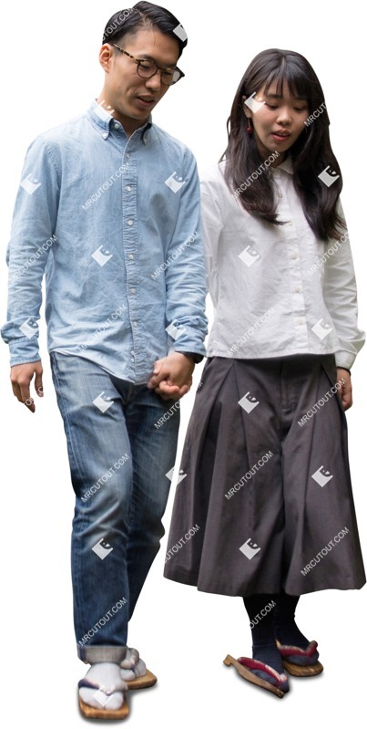 Couple walking person png (6562)