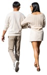 Couple walking people png (19914) - miniature