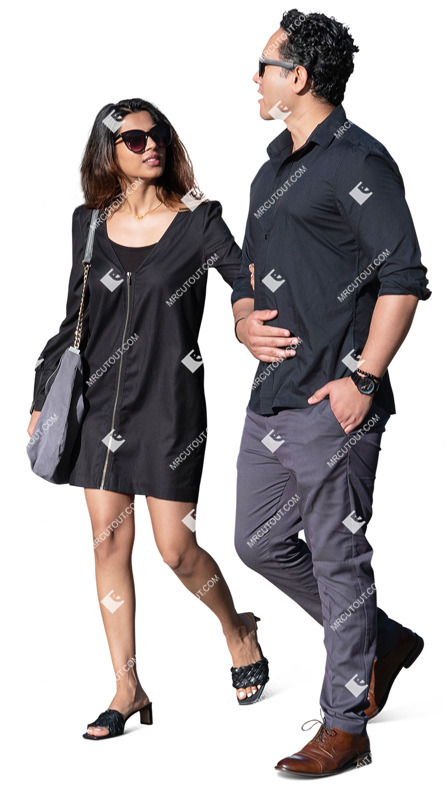 Couple walking human png (20130)