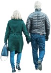 Couple walking  (2797) - miniature