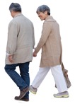 Couple walking  (18219) - miniature