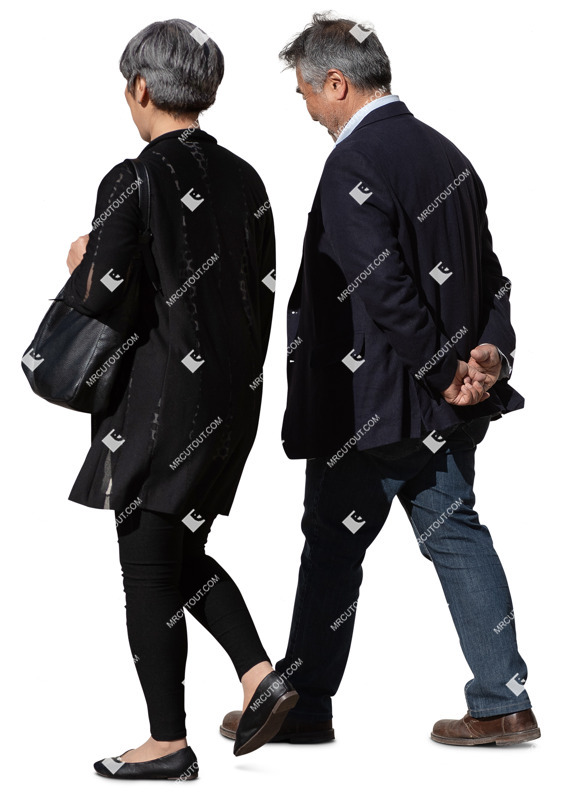 Couple walking png people (20031)