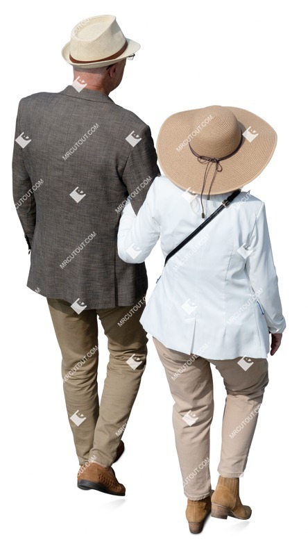 Couple walking people png (18958)