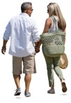 Couple walking people png (15445) - miniature