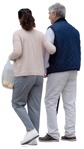 Couple walking  (19218) - miniature