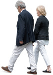 Couple walking people png (20401) - miniature