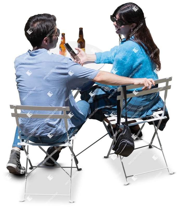 Couple with a smartphone drinking person png (19596) Couple with a smartphone drinking person png (19596)