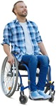 Disabled man person png (4367) - miniature