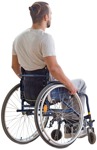Disabled man  (3570) - miniature