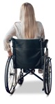 Disabled woman human png (14339) | MrCutout.com - miniature