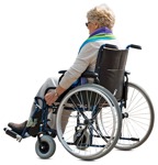 Disabled woman person png (14667) - miniature