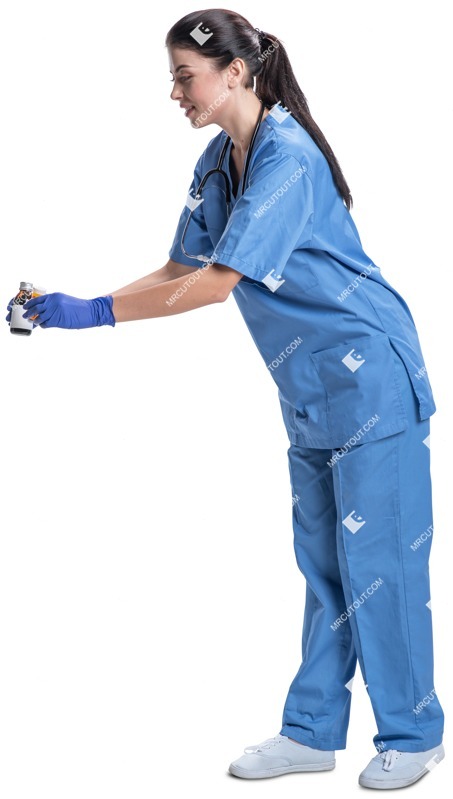 Doctor standing people png (5343)