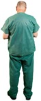 Doctor standing people cutouts (10088) - miniature