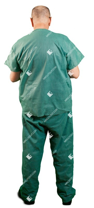Doctor standing people png (9848)