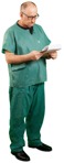 Doctor standing people png (10093) - miniature