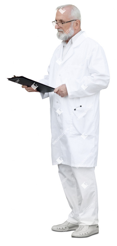 Doctor standing people png (20049)